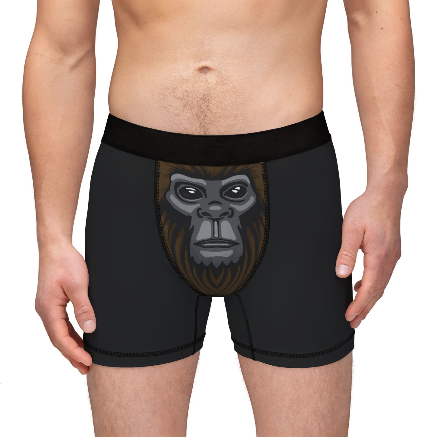 Squatch Crotch Men's Boxers