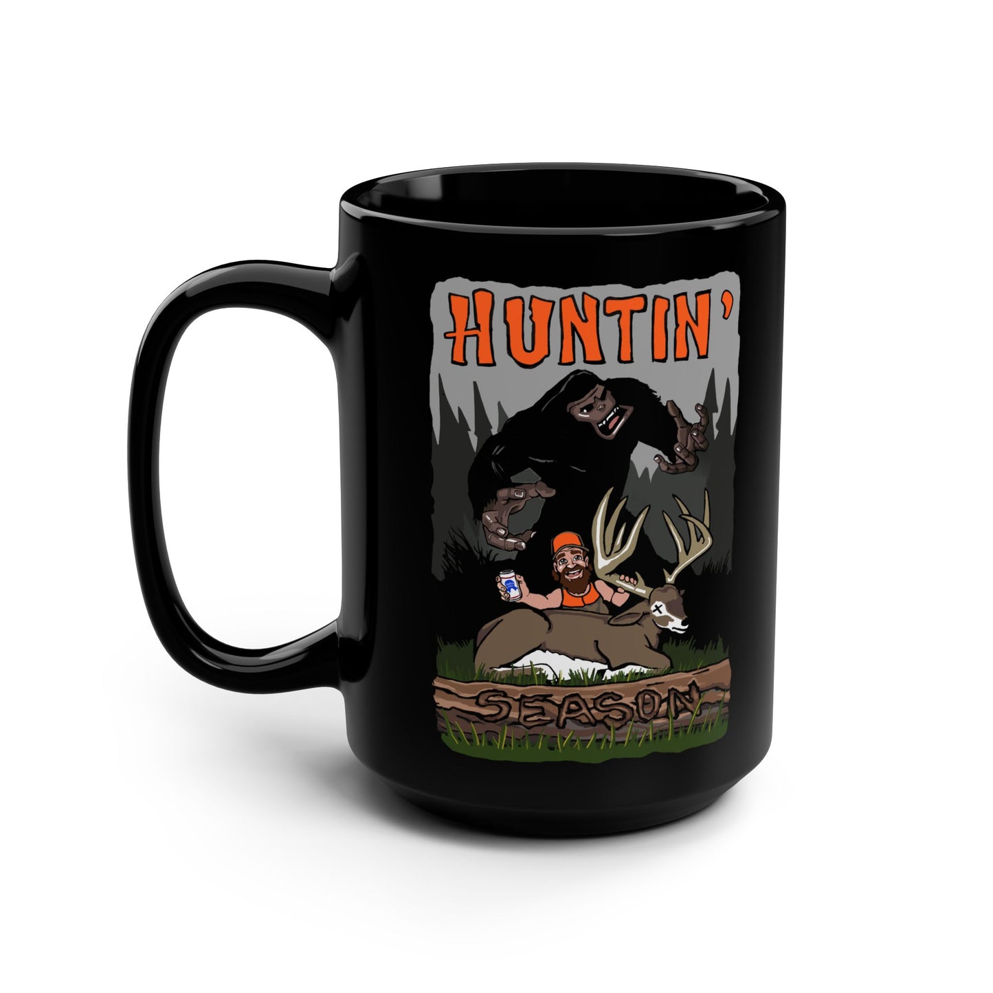 Squatch Watch, Huntin Season 15oz Mug
