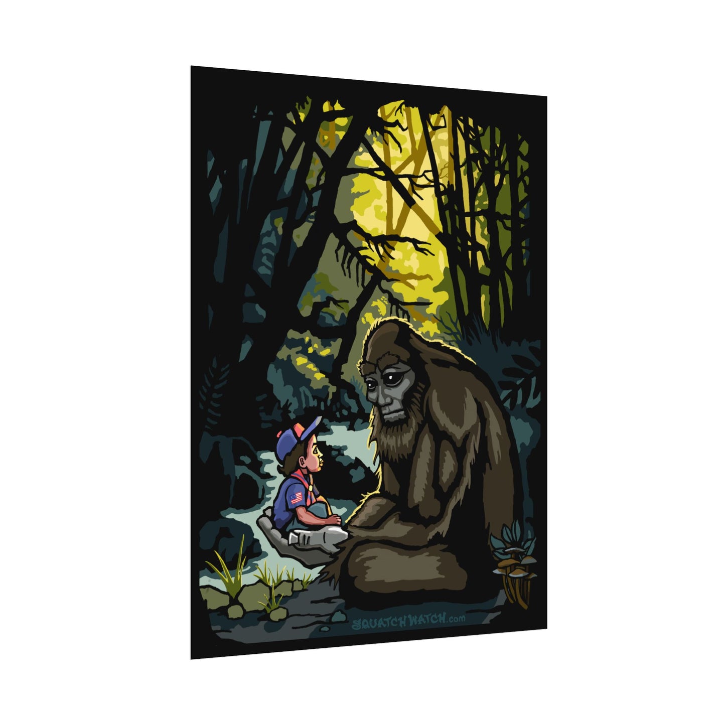 Squatch Watch Lost and Found Poster