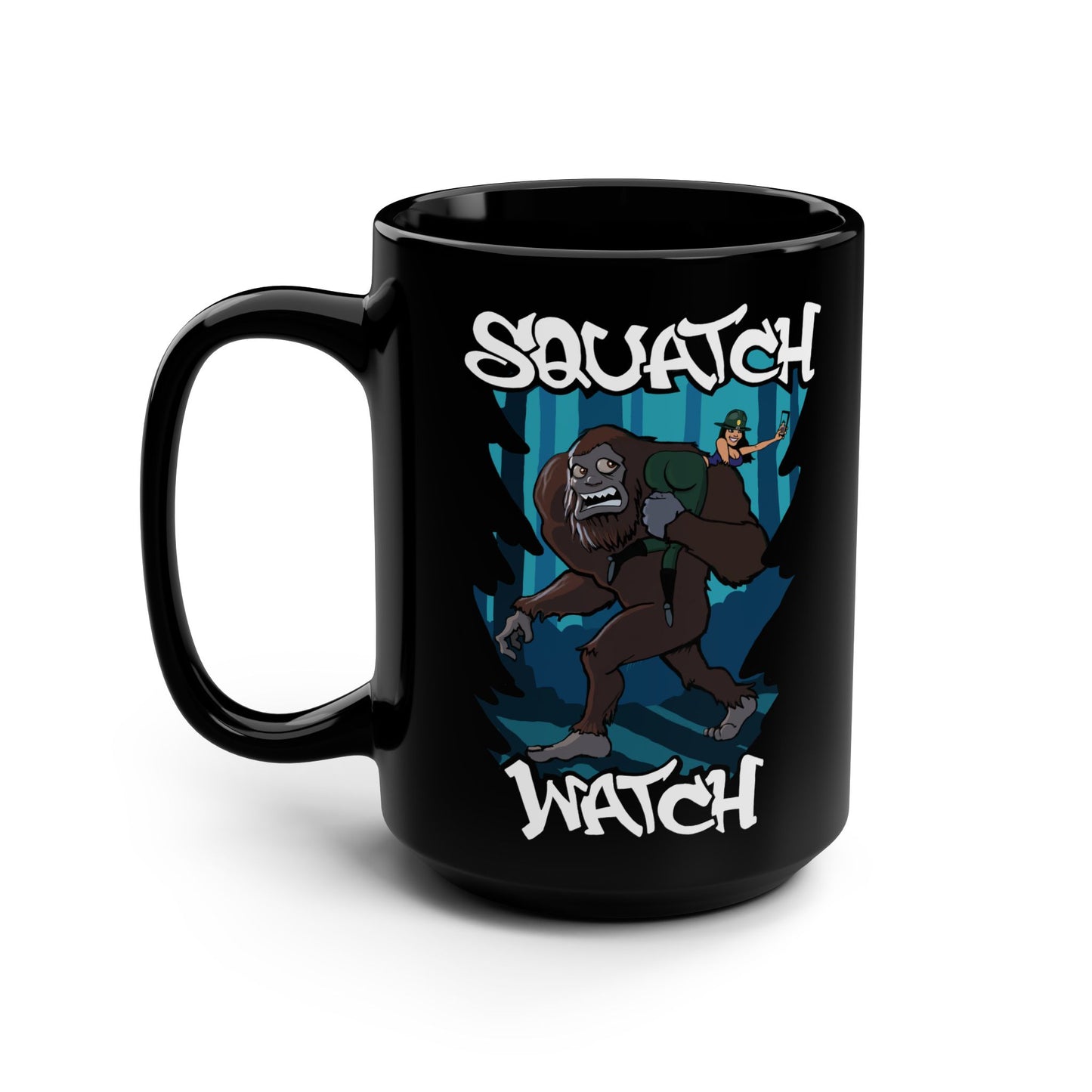 Squatch Watch, She Said Yes 15oz Mug