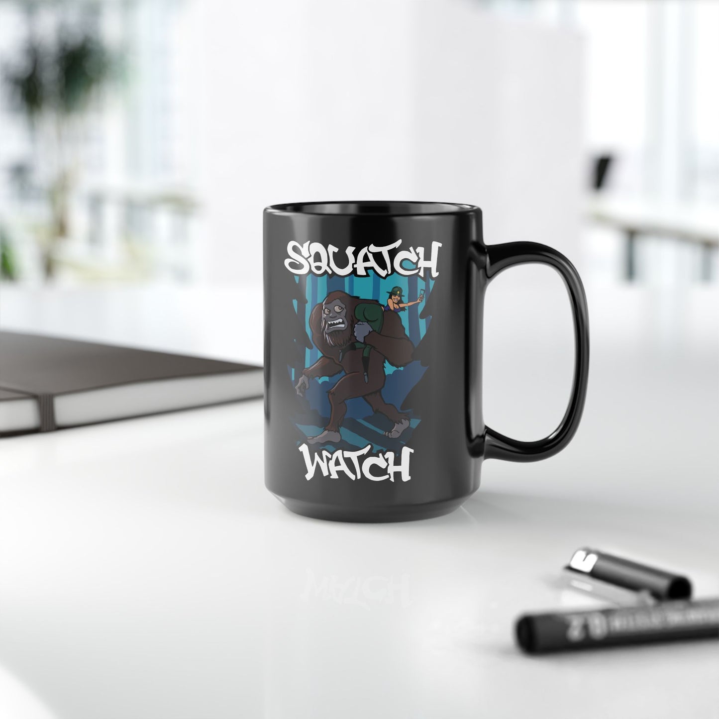 Squatch Watch, She Said Yes 15oz Mug