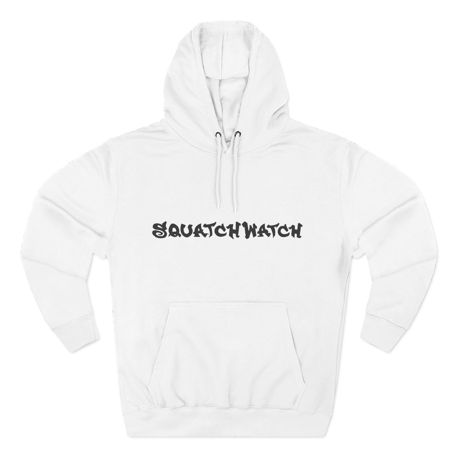 Sasquatch Snowboarder Hoodie - Cozy Three-Panel Fleece for Adventure Lovers