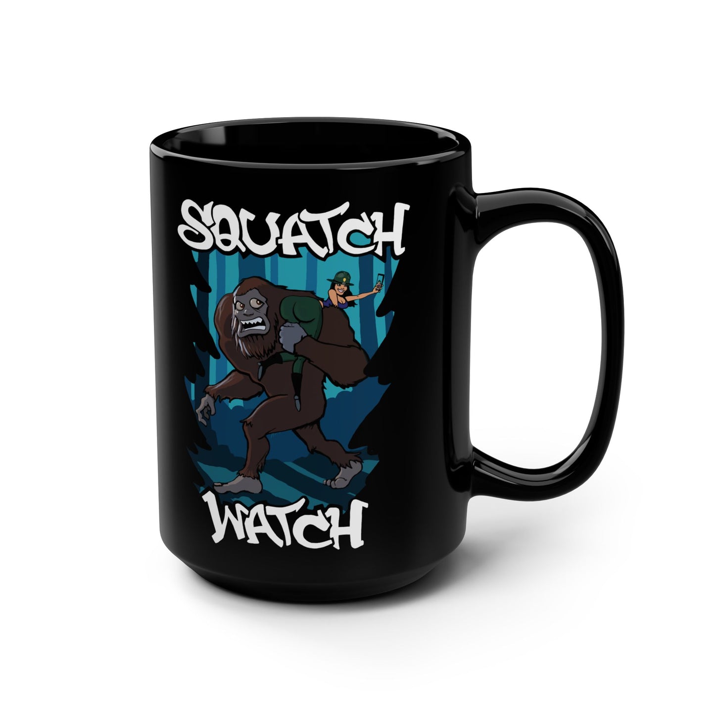 Squatch Watch, She Said Yes 15oz Mug