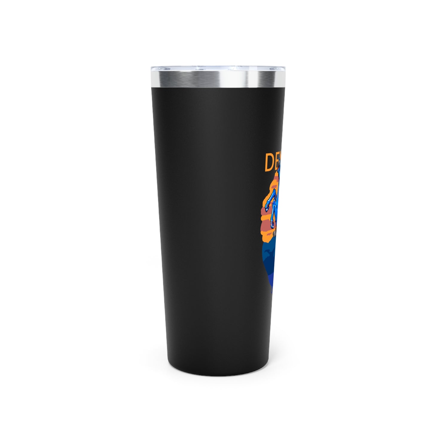 Denver Copper Tumbler, 22oz Insulated Travel Mug, Perfect Gift for Colorado Lovers, Summer Festivals, Camping, and Daily Use