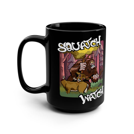 Mug - Oh Deer Squatch 15oz Black Mug