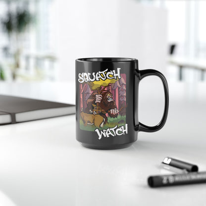 Mug - Oh Deer Squatch 15oz Black Mug