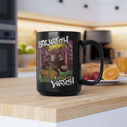 Mug - Oh Deer Squatch 15oz Black Mug