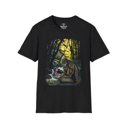 Bigfoot Unisex T-Shirt - Lost and Found Design